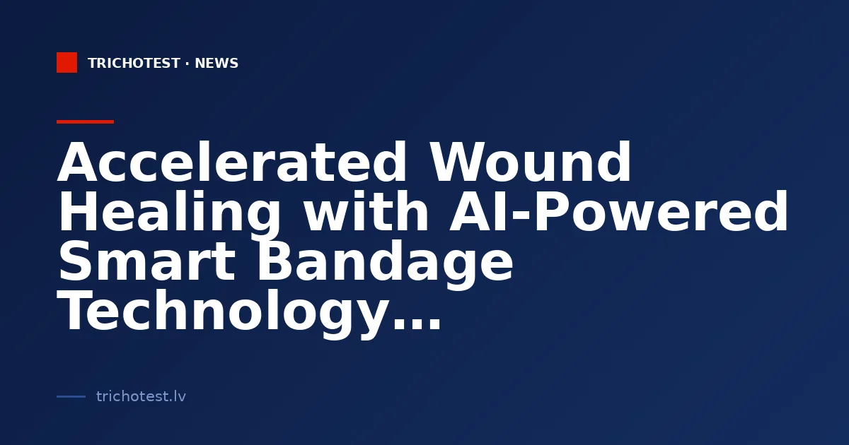 Accelerated Wound Healing with AI-Powered Smart Bandage Technology