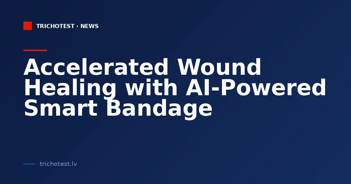 Accelerated Wound Healing with AI-Powered Smart Bandage