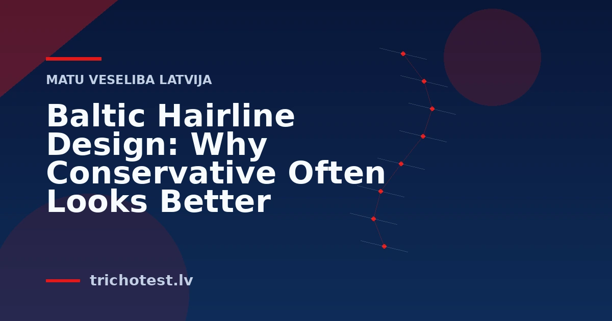 Baltic Hairline Design: Why Conservative Often Looks Better