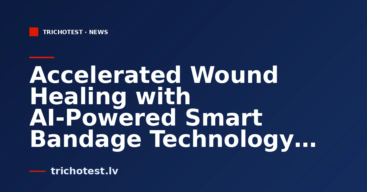 Accelerated Wound Healing with AI-Powered Smart Bandage Technology