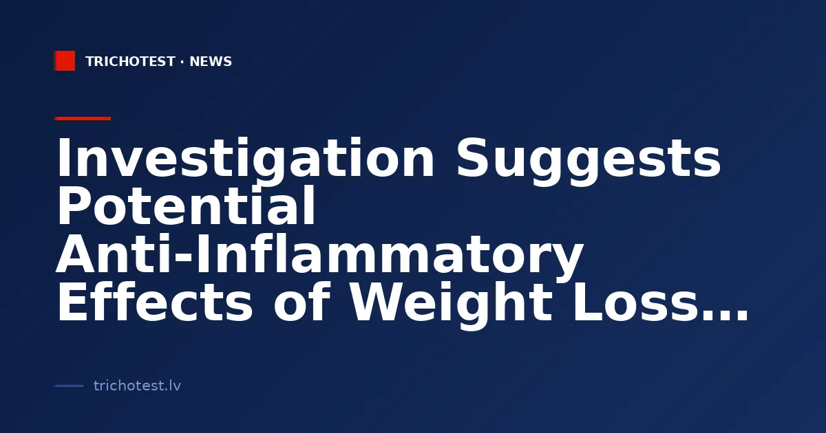 Investigation Suggests Potential Anti-Inflammatory Effects of Weight Loss Medications on Arthritis