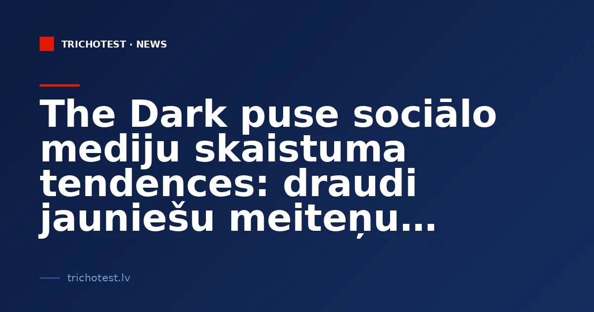 The Dark Side of Social Media Beauty Trends: A Threat to Young Girls' Health